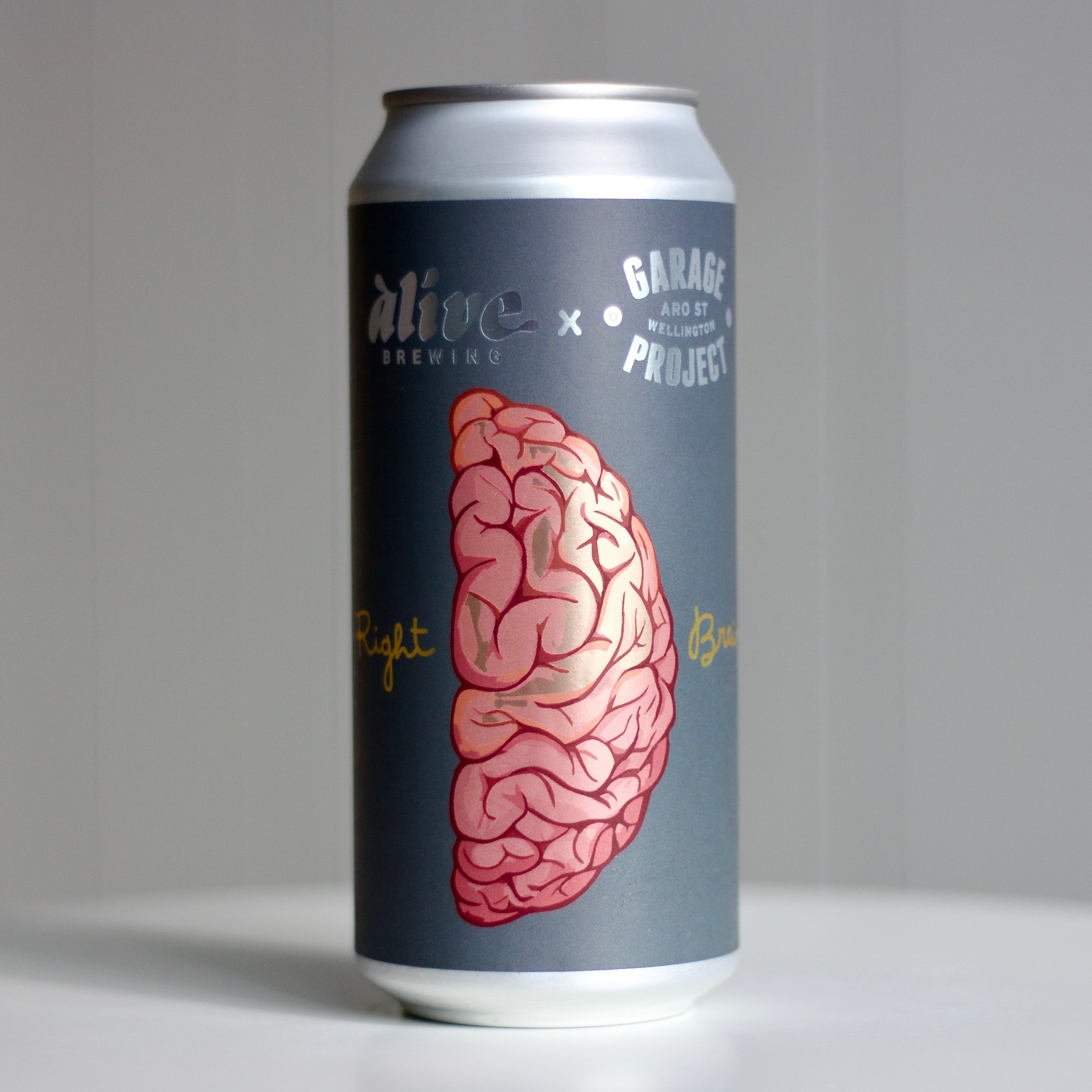 Right Brain NEIPA 473mL can (Collaboration with Garage Project)