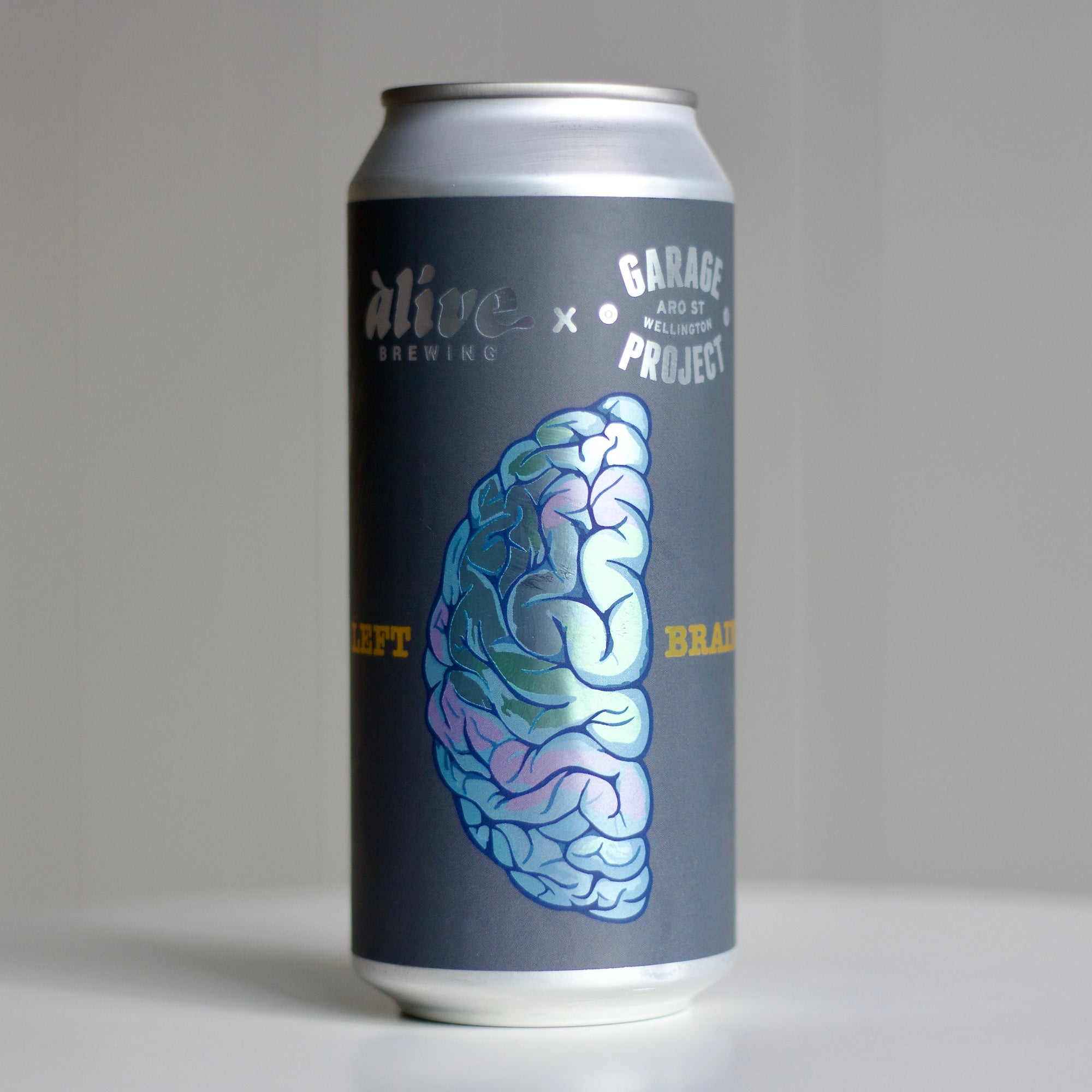 Left Brain WCIPA 473mL can (Collaboration with Garage Project)